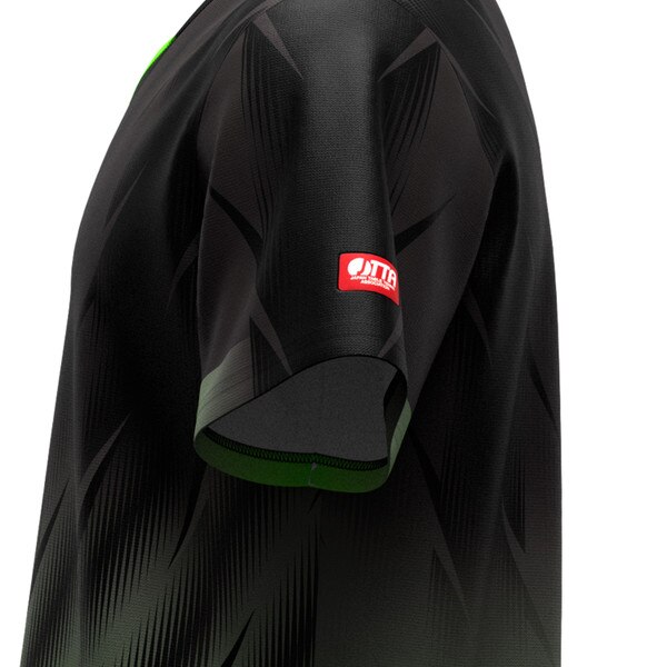 Butterfly Flazer Shirt - Black - Left Side - JTTA